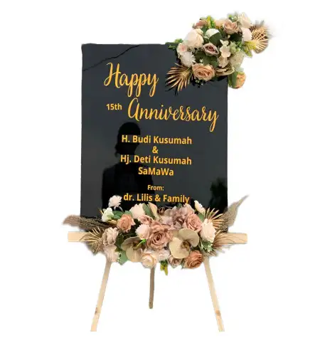 Papan Bunga Akrilik Dompyongan